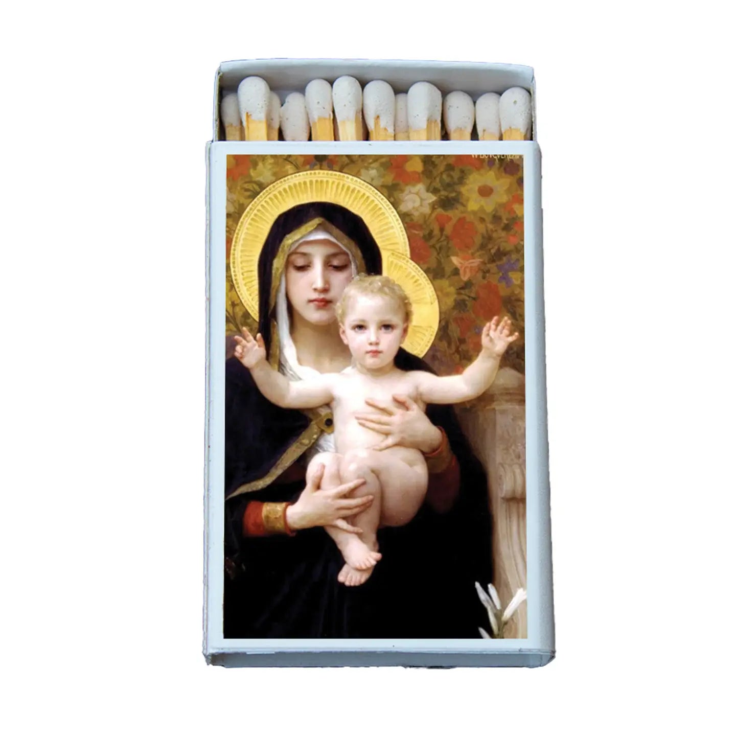 Virgin of the Lilies Matchbox
