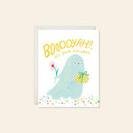 Funny Ghost Birthday Card