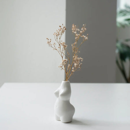 Curvy Figure Bud Vase