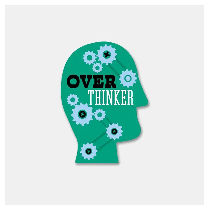 Overthinker Sticker
