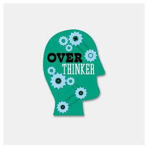Overthinker Sticker