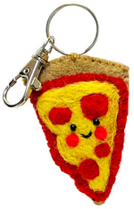 Happy Food Felt Keychain