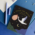 Stork Delivery Baby Congratulations Card