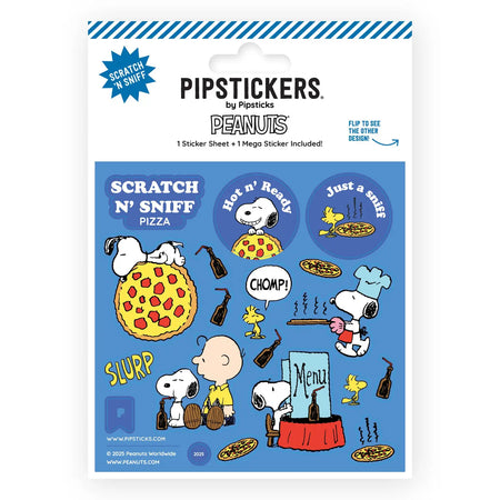 Snoopy Pizza Sticker Sheet