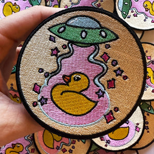 UFO Rubber Duck Patch
