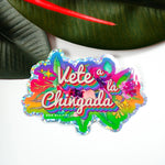 Vete A La Chingada (Floral) Sticker