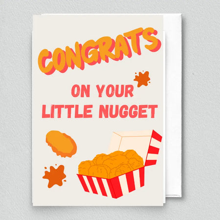 Congrats On Your Little Nugget Card