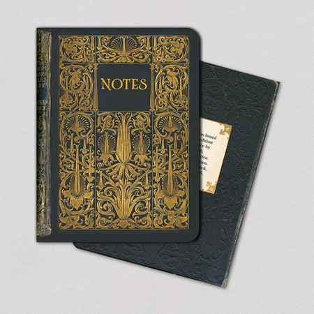 Brown And Gold Vintage Notebook