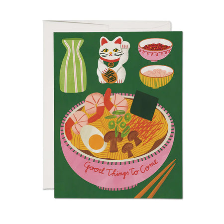 Ramen Bowl Encouragement Greeting Card