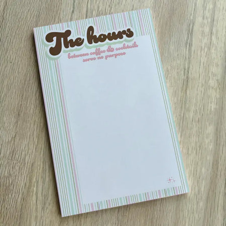 Coffee & Cocktails Notepad