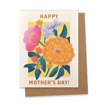 Floral Mother's Day Greeting Card