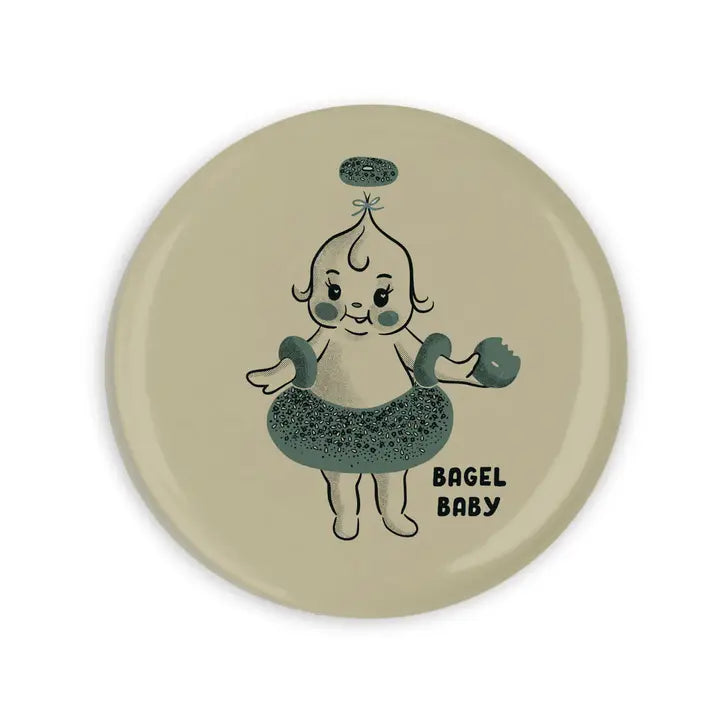 Bagel Baby Magnet