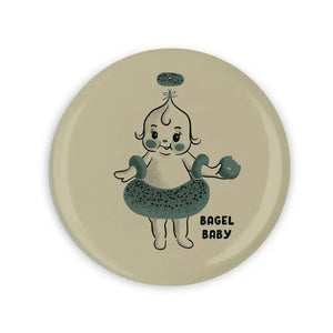 Bagel Baby Magnet