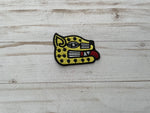 Yellow Jaguar Embroidered Patch