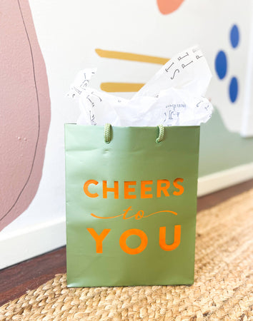 Cheers to You Gift Bag