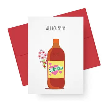 Will You Be My Valentina Love Card