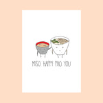 Miso Happy Pho You Greeting Card