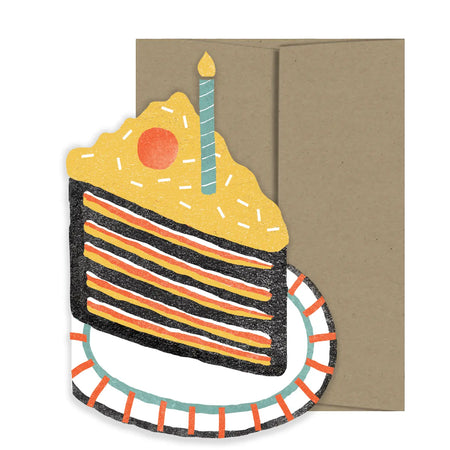 Piece Of Cake Birthday Card