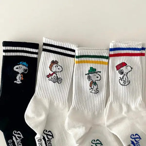 Snoopy Crew Sock