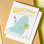 Funny Ghost Birthday Card