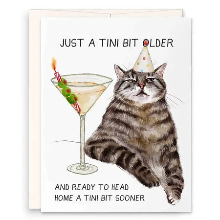 Tini Bit Older Birthday Card
