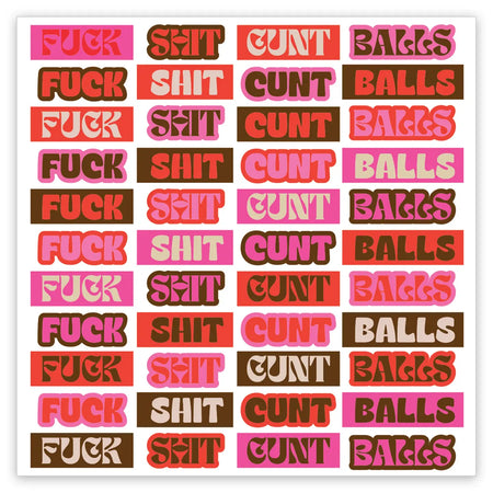 Bad Day Swear Sticker Sheet