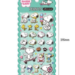 Peanuts Snoopy Marshmallow Stickers