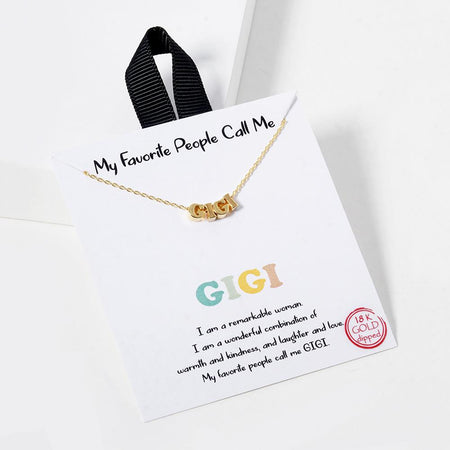 18k Gold Gigi Necklace