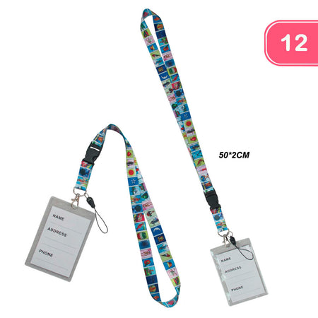 Loteria ID Badge Holder