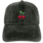 Cherry Embroidered Cap
