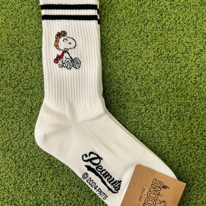 Snoopy Crew Sock