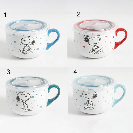 Snoopy Soup Cup w/ Lid