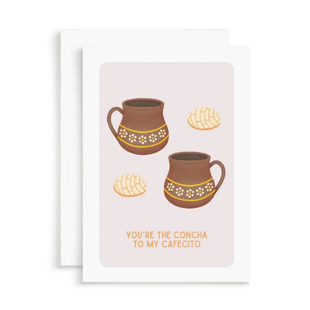 Conchas And Cafe Greeting Card