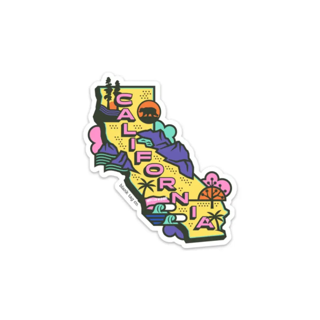 The California State Sticker