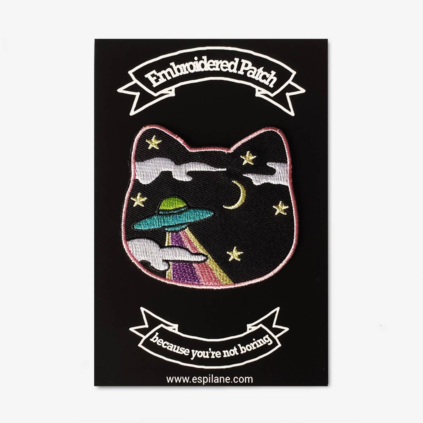 Space Cat UFO Patch