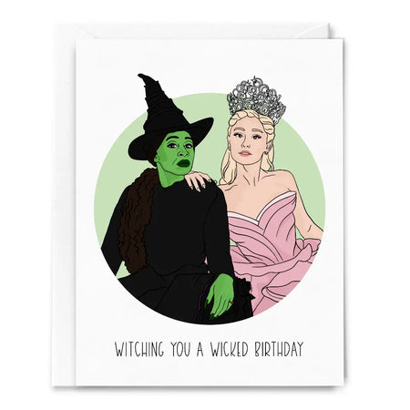 Witching You A Wicked Birthday - Birthday Card