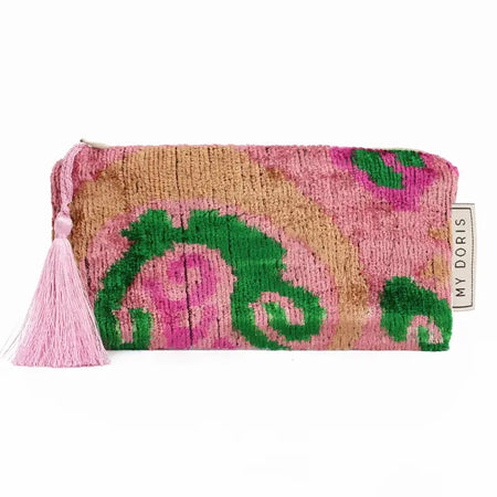 Pink Swirl Small Pouch