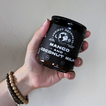 "Mango + Coconut Milk "Soy Candle