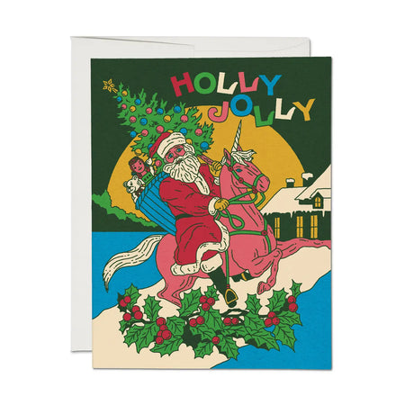 Holly Jolly Christmas Card