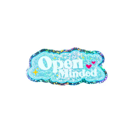 Open Minded Sticker