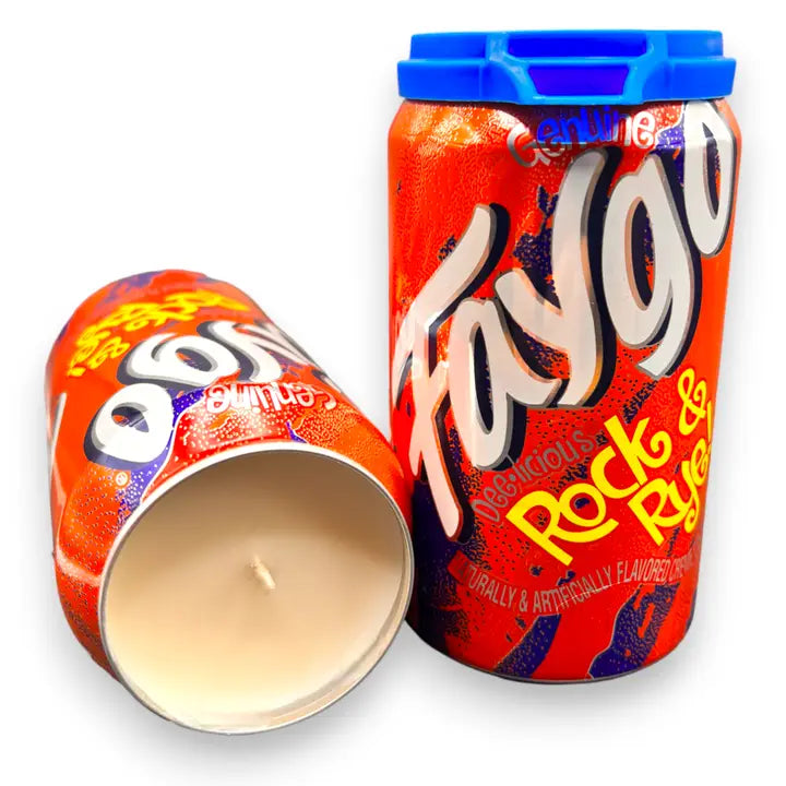 Faygo Rock & Rye Soy Candle
