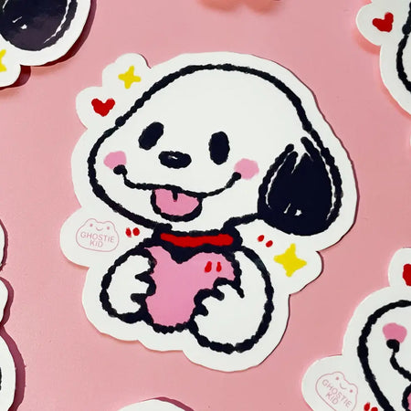 Snoopy Love Sticker