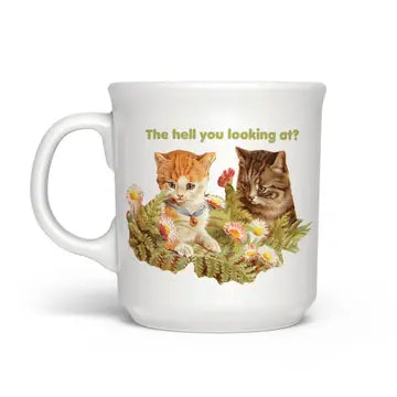 The Hell You Looking At Coffee Mug