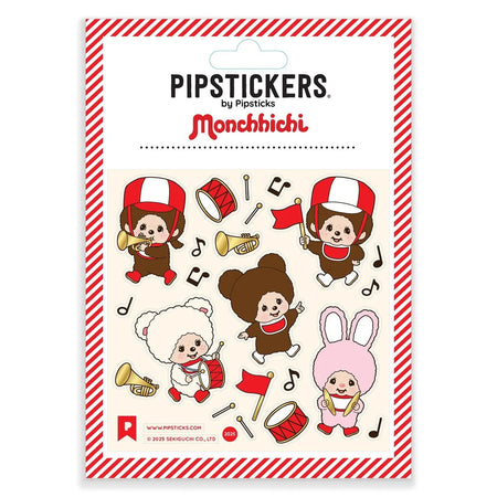 Monchhichi Marching Band Sticker Sheet