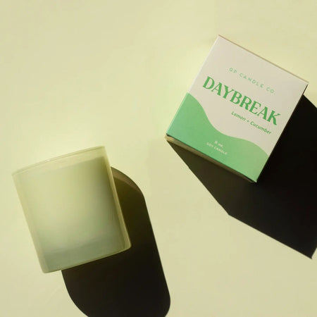 Daybreak Hue Candle (Lemon + Cucumber)