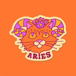 Astrology Cat Sticker