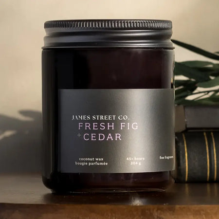 Fresh Fig + Cedar Candle