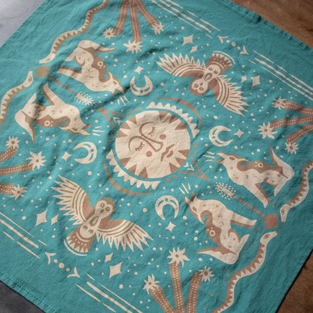 Desert Dusk Western Bandana