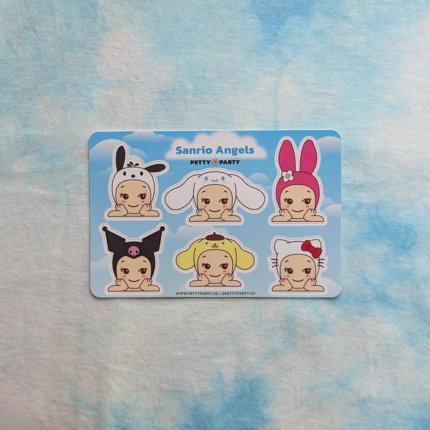 Kawaii Baby Vinyl Sticker Sheet