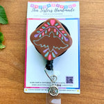 Otomi Inspired Badge Reel / Id Holder